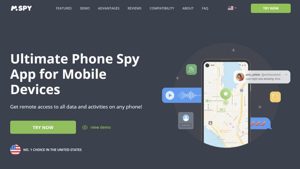 mSpy screenshot