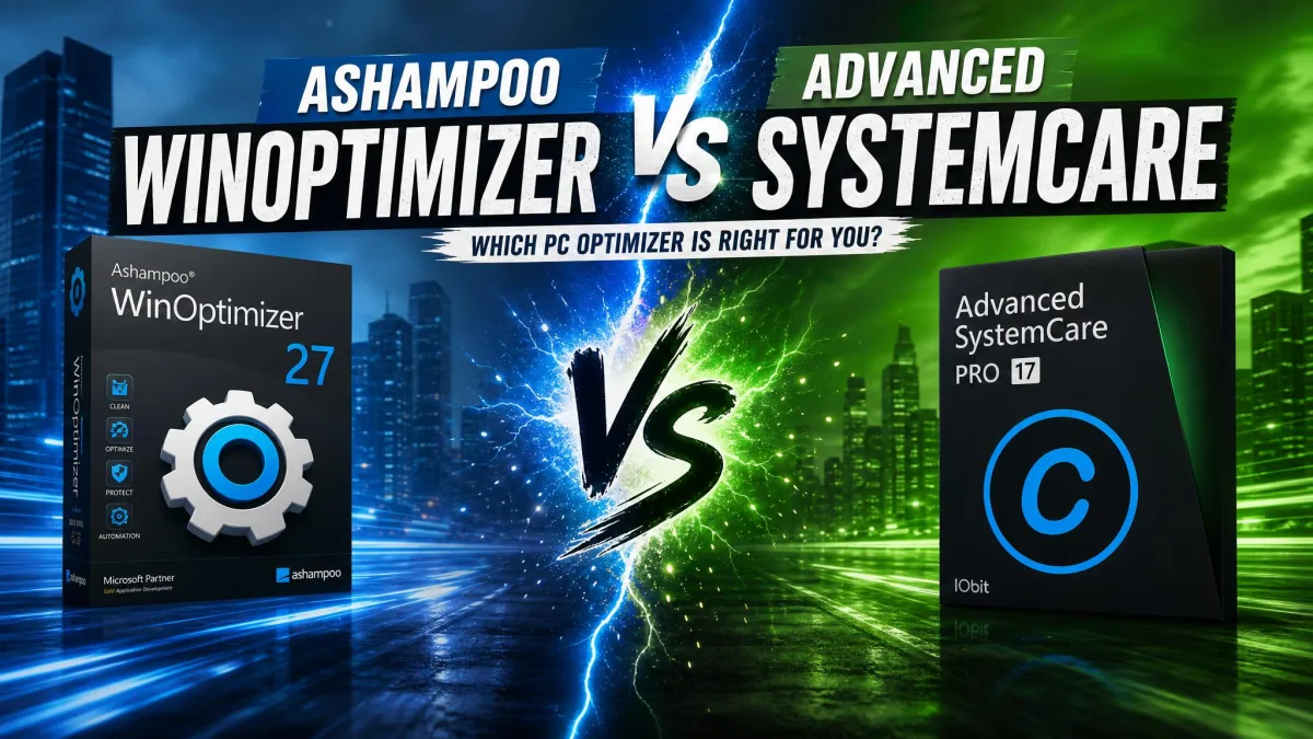Ashampoo WinOptimizer vs Advanced SystemCare (2026): Which PC Optimizer Is Better?
