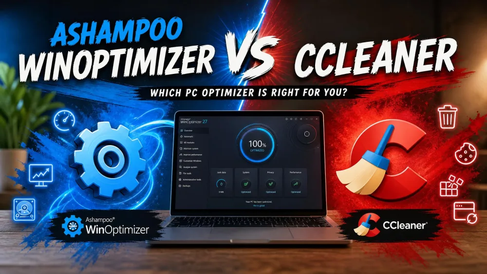 Ashampoo WinOptimizer vs CCleaner: Which PC Optimizer Wins In 2026?