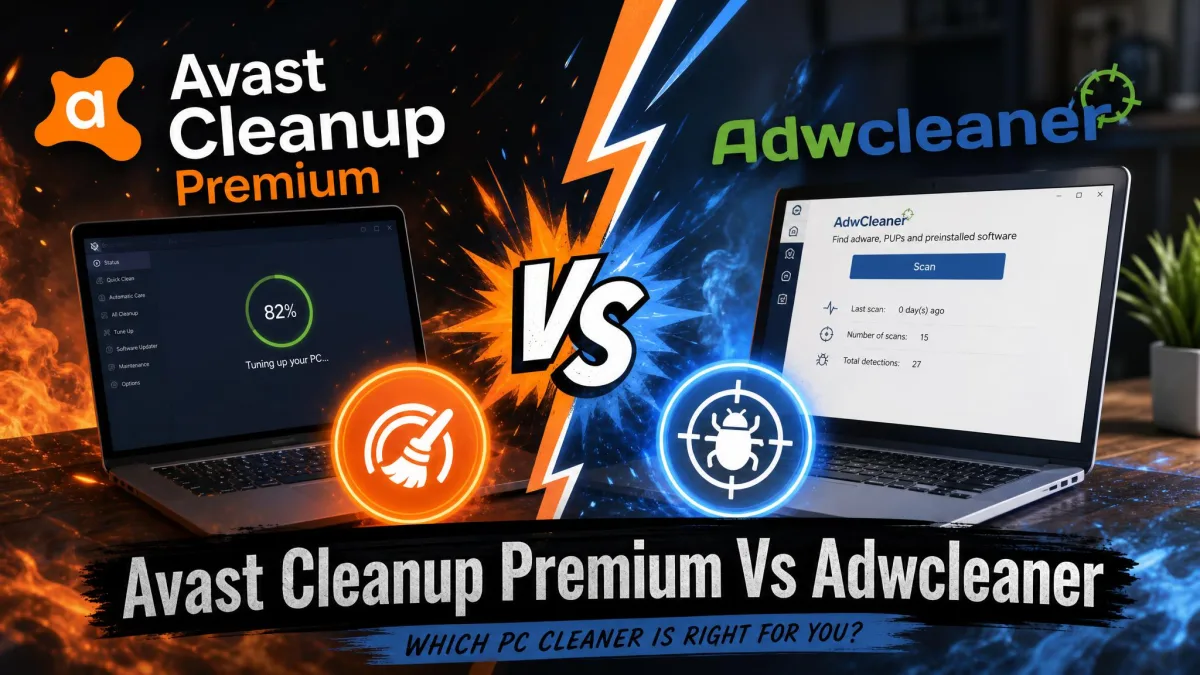 Avast Cleanup Premium vs AdwCleaner: Which Do You Need In 2026?
