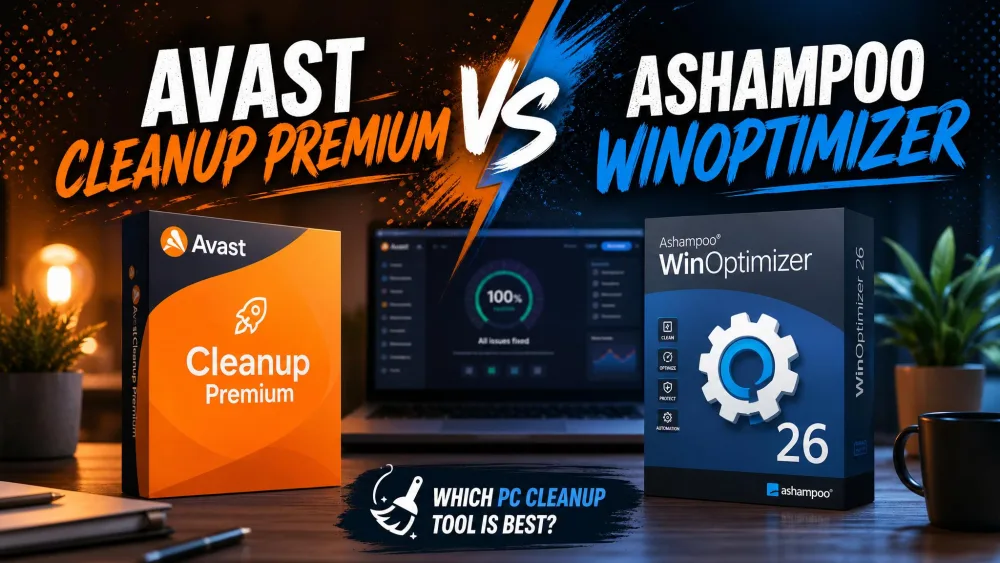 Avast Cleanup Premium vs Ashampoo WinOptimizer: Which PC Cleaner Wins In 2026?