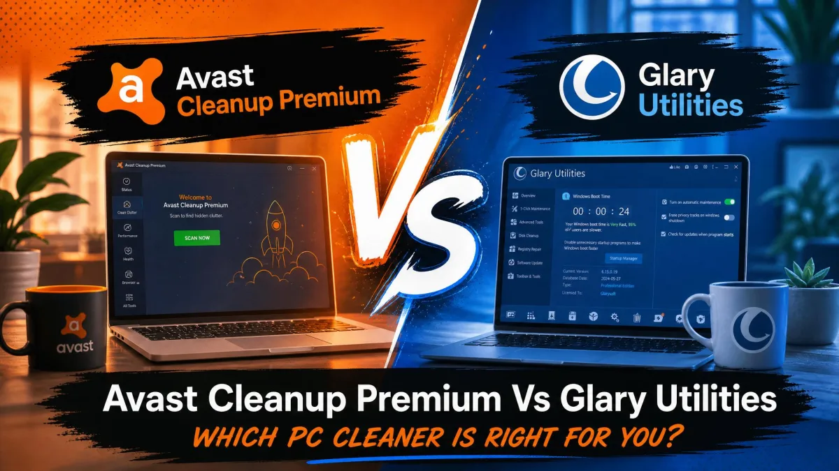 Avast Cleanup Premium vs Glary Utilities: Which PC Cleaner Wins?
