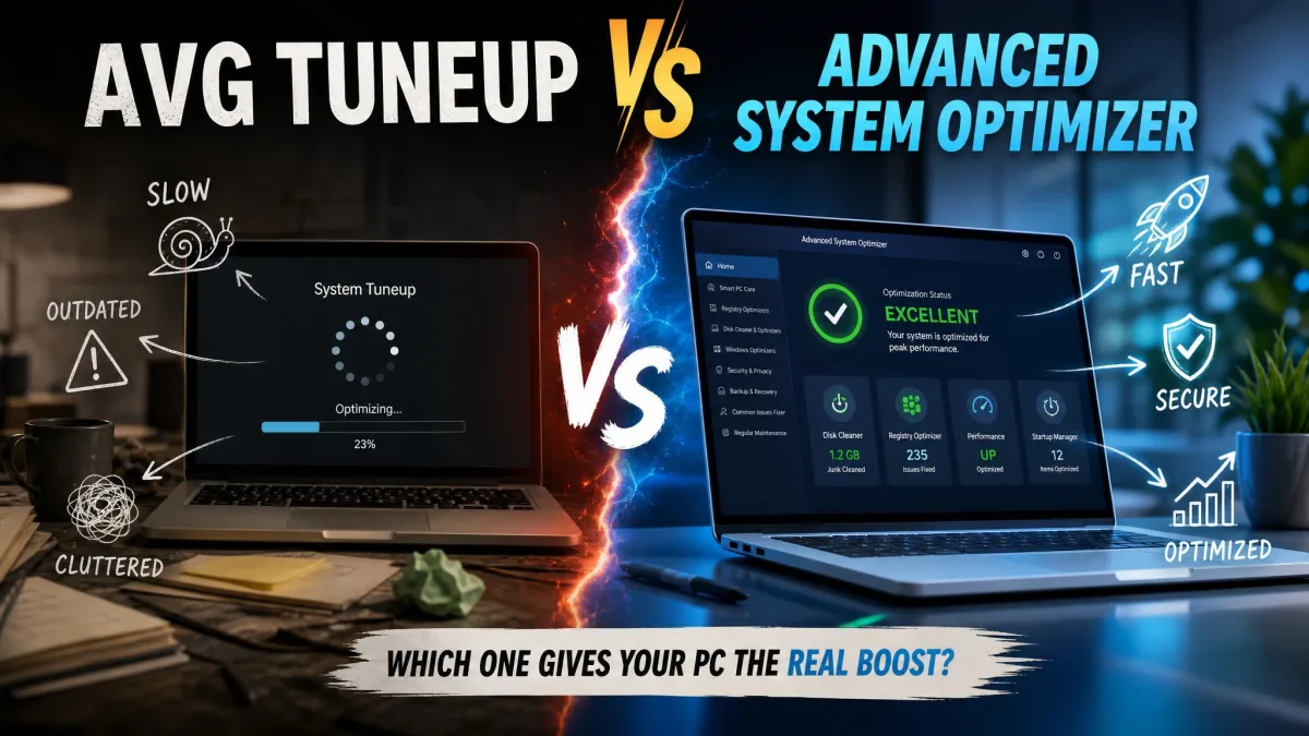 AVG TuneUp vs Advanced System Optimizer