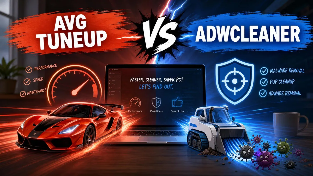 AVG TuneUp vs AdwCleaner: Which One Does Your PC Actually Need?
