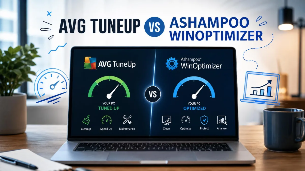 AVG TuneUp vs Ashampoo WinOptimizer: Which Wins In 2026?