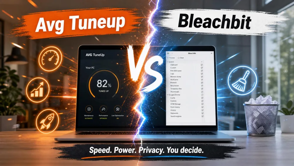 AVG TuneUp vs BleachBit