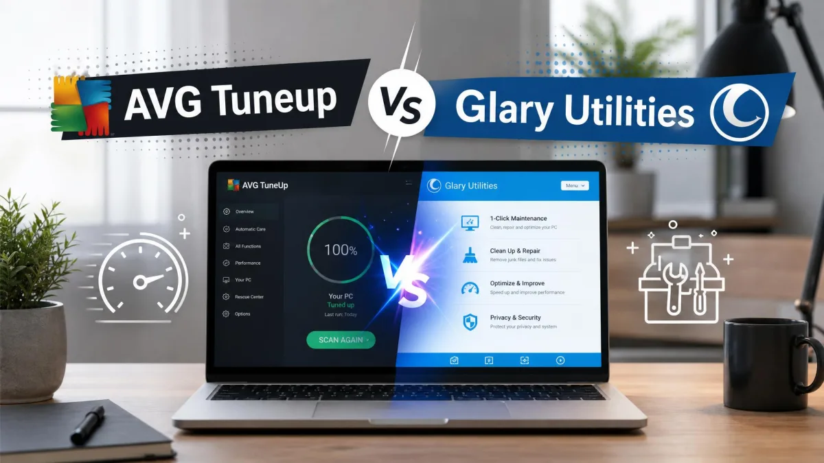 AVG TuneUp vs Glary Utilities: Which PC Cleaner Wins In 2026?