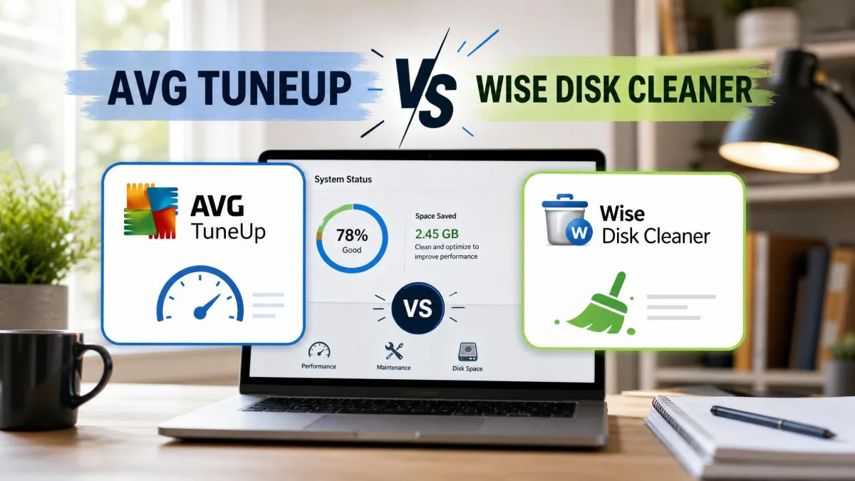 AVG TuneUp vs Wise Disk Cleaner: Which PC Cleaner Is Worth It?