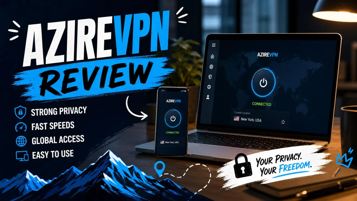AzireVPN Review 2026: Is This Privacy-First VPN Worth It?