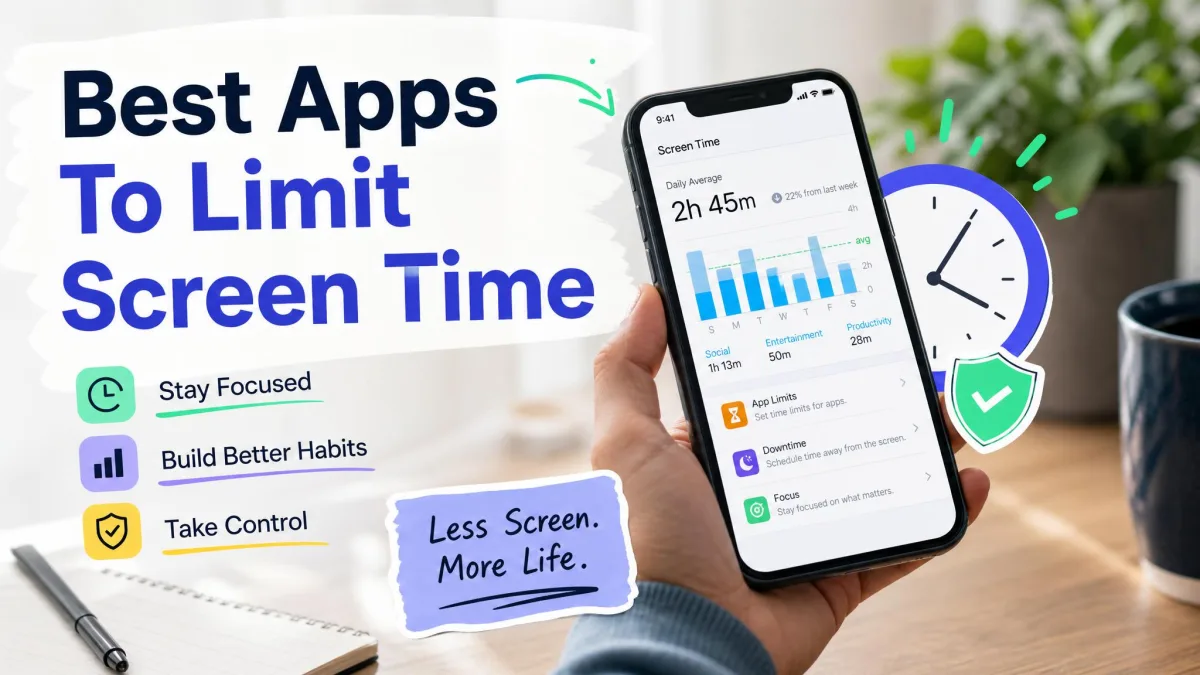 Apps To Limit Screen Time