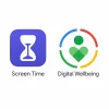 Apple Screen Time & Android Digital Wellbeing logo