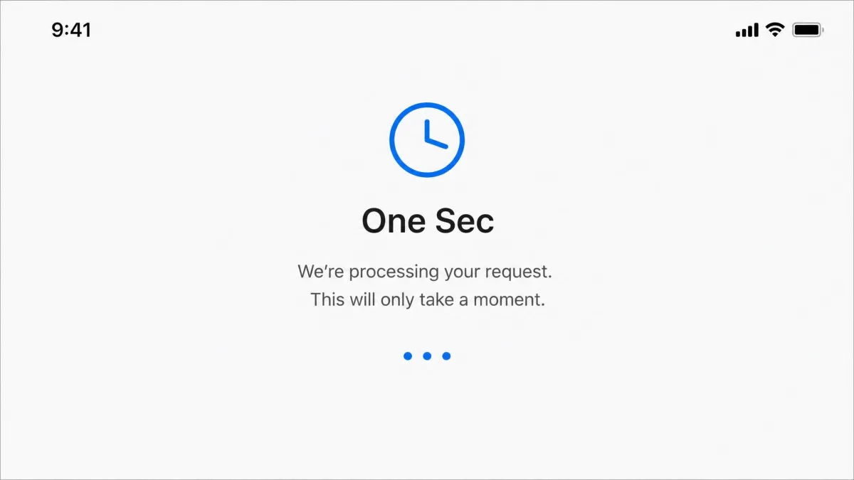 One Sec screenshot