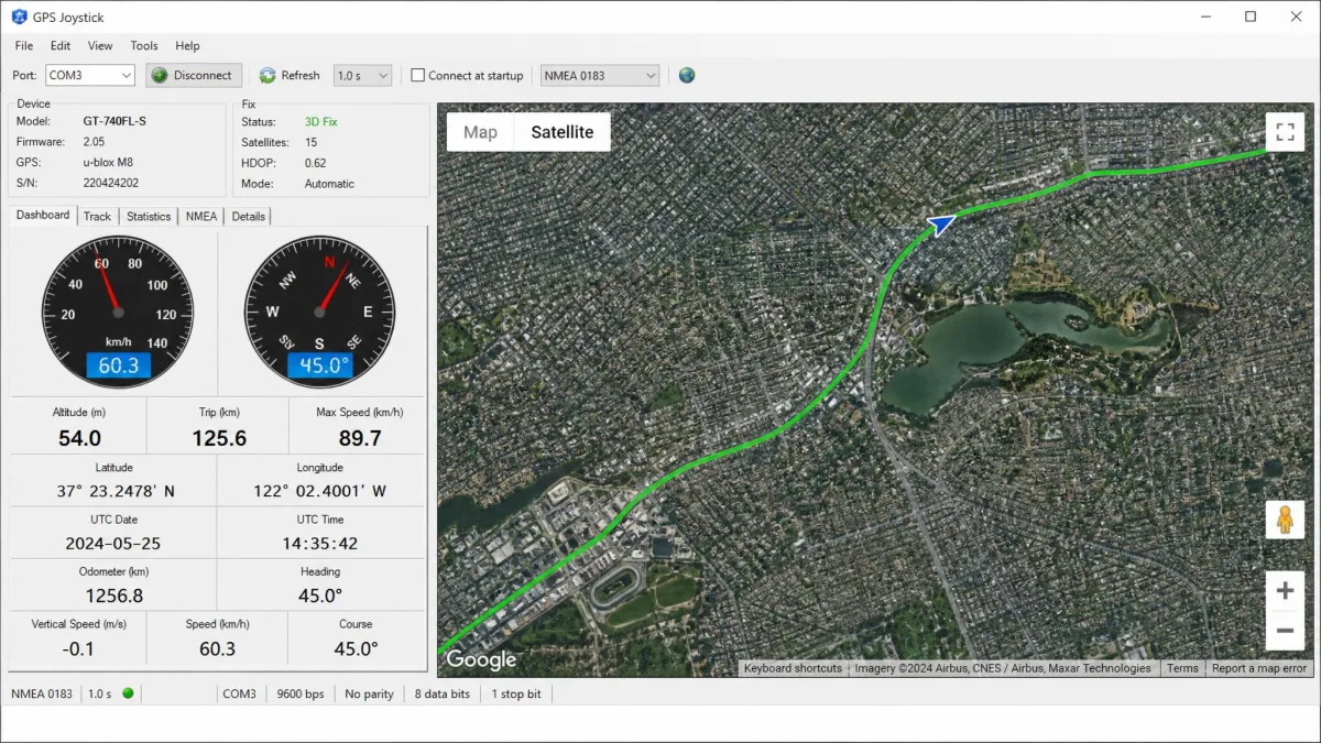 GPS JoyStick screenshot