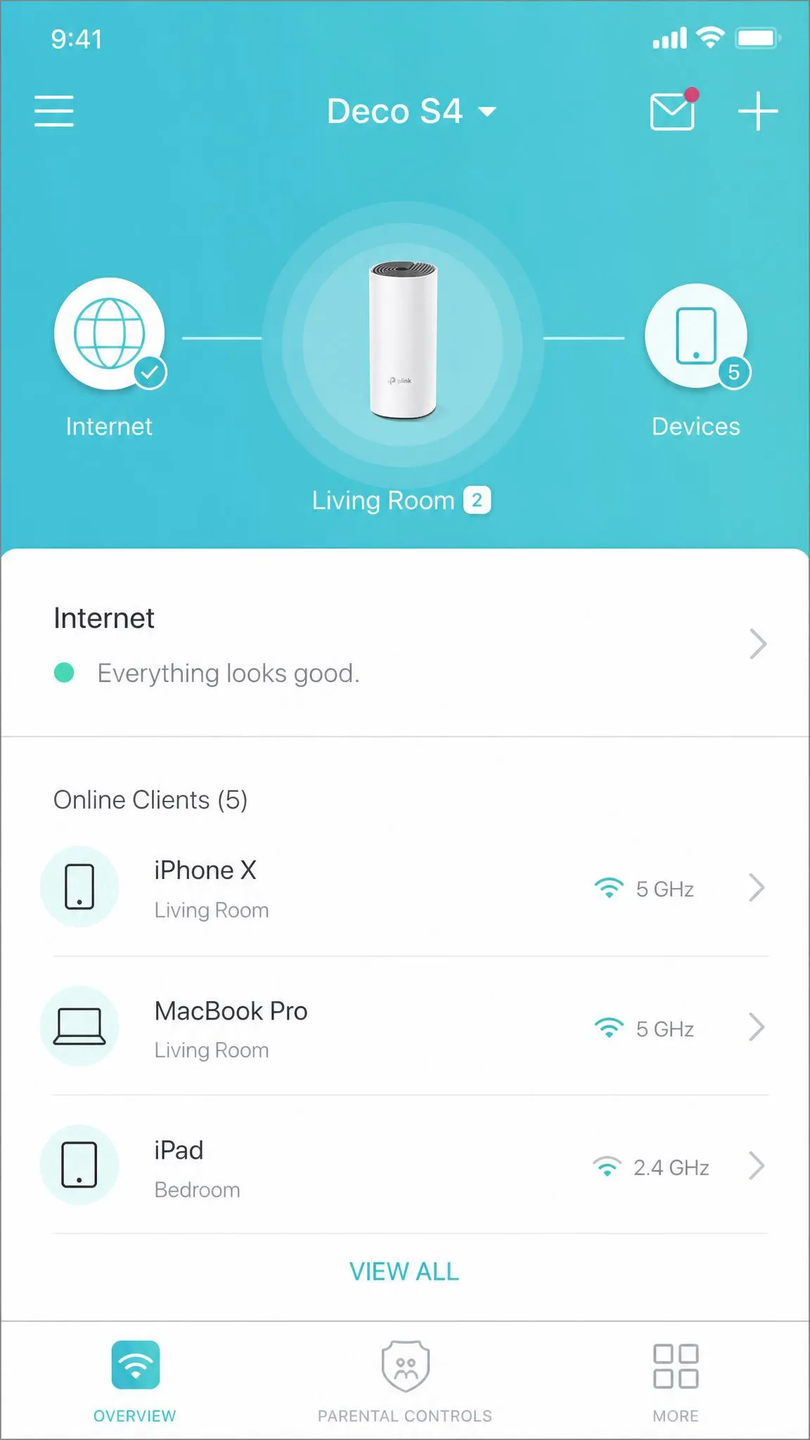 TP-Link Deco S4 screenshot