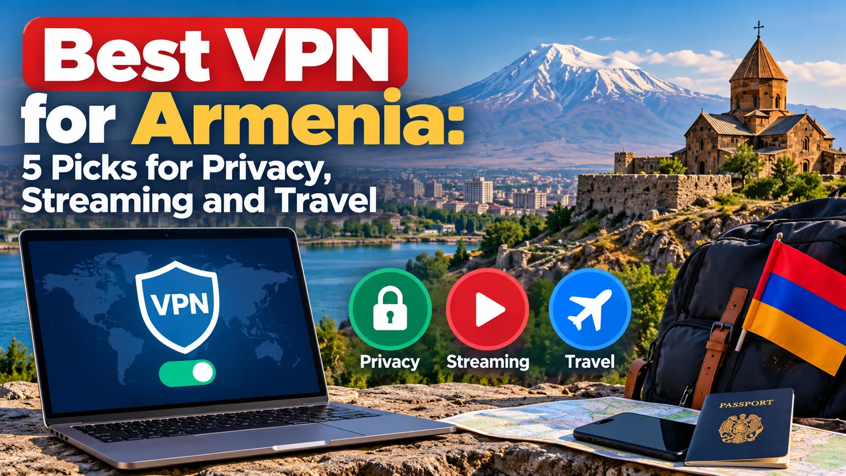 Best VPN for Armenia: 5 Picks for Privacy, Streaming and Travel