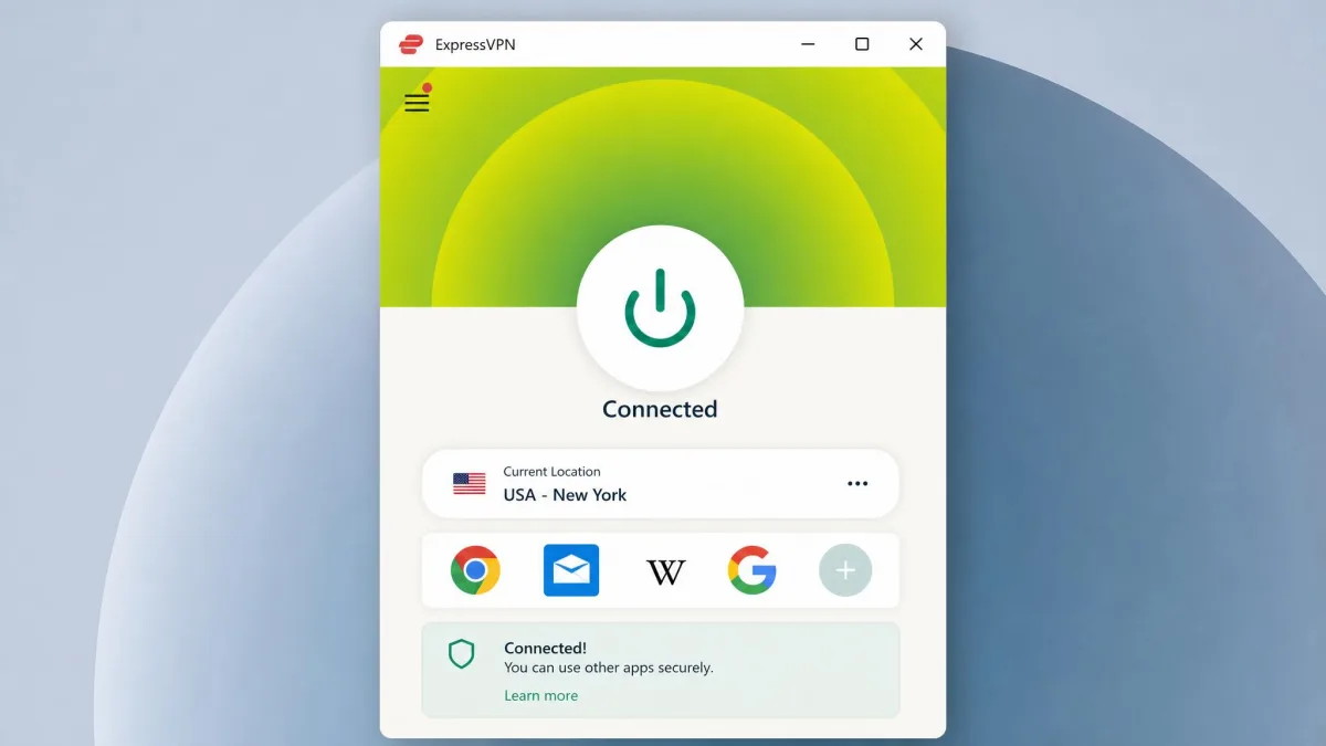 ExpressVPN screenshot