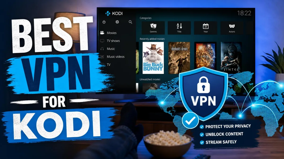 Best VPN for Kodi in 2026: Tested and Ranked