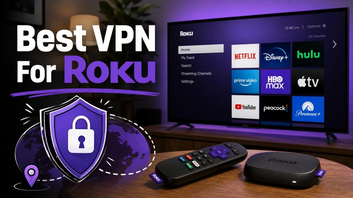 Best VPN for Roku in 2026: 5 Picks That Work (and How to Set Them Up)