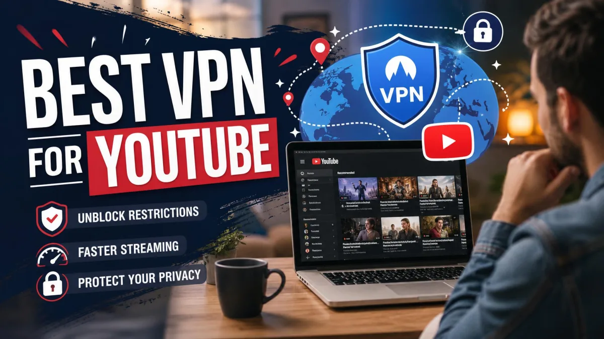Best VPN for YouTube in 2026: Unblock Videos Anywhere