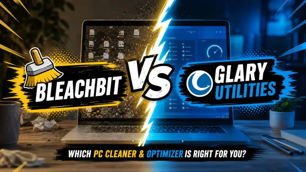 BleachBit vs Glary Utilities: Which PC Cleaner Wins?