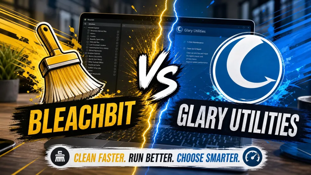 BleachBit vs Wise Disk Cleaner: Which Free PC Cleaner Wins?
