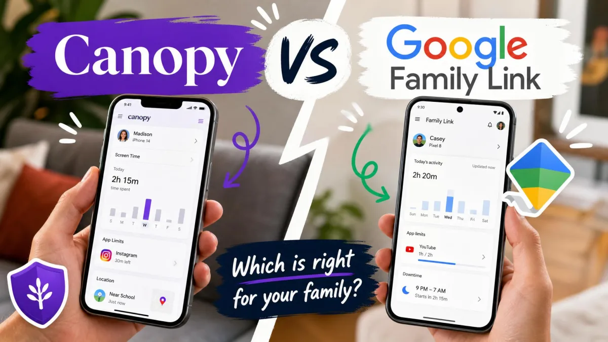 Canopy Vs Google Family Link