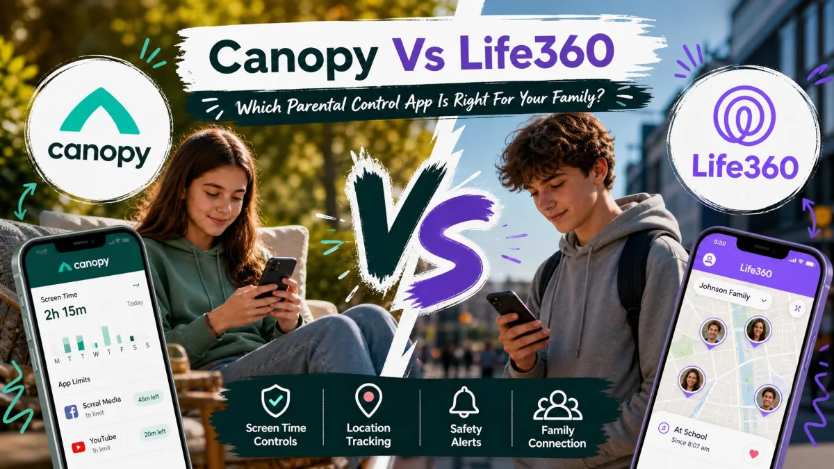 Canopy vs Life360: Which Parental Control App Wins in 2026?