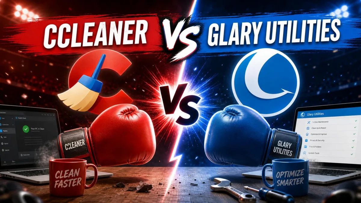CCleaner vs Glary Utilities: Which PC Cleaner Is Better?