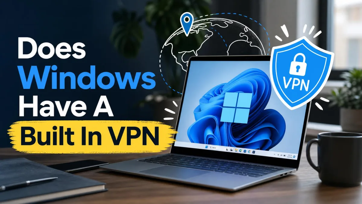 Does Windows Have a Built-In VPN?