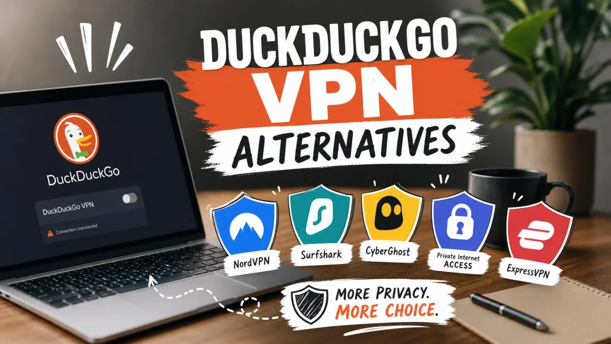DuckDuckGo VPN Alternatives