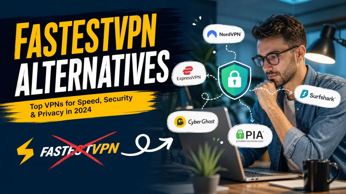 8 Best FastestVPN Alternatives in 2026 (Free and Paid Picks)