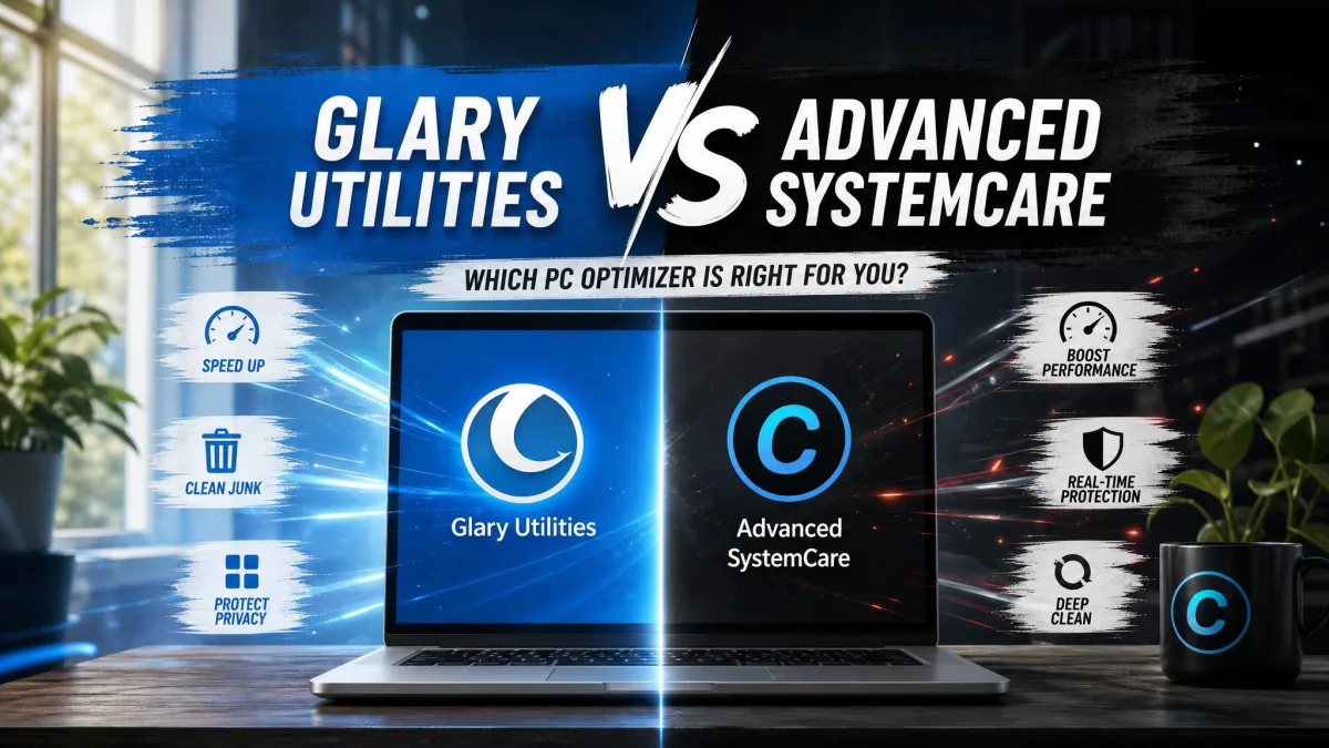 Glary Utilities vs Advanced SystemCare: Which PC Optimizer Wins In 2026?