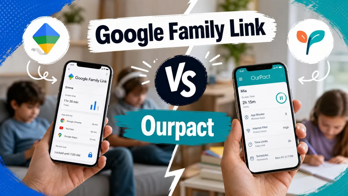Google Family Link vs OurPact: Which Parental Control App Wins In 2026?