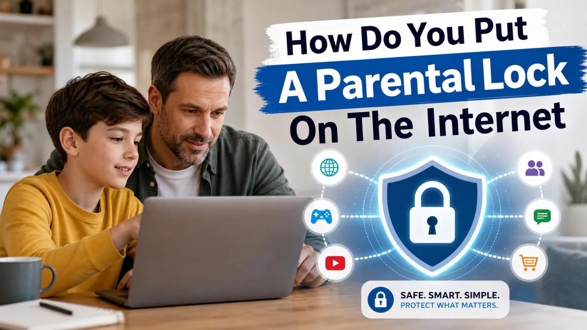 How to Put a Parental Lock on the Internet