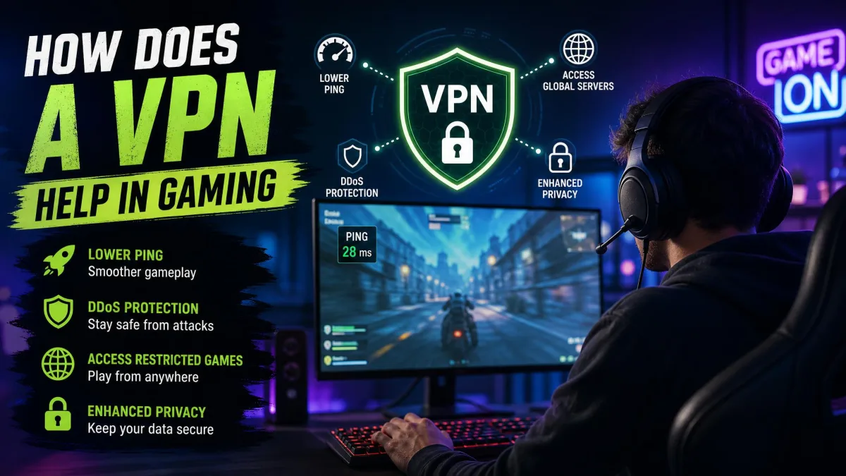 How A VPN Helps In Gaming