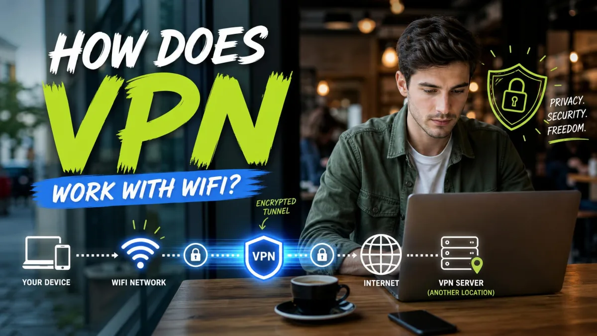 How Does a VPN Work With WiFi? A Simple Explanation