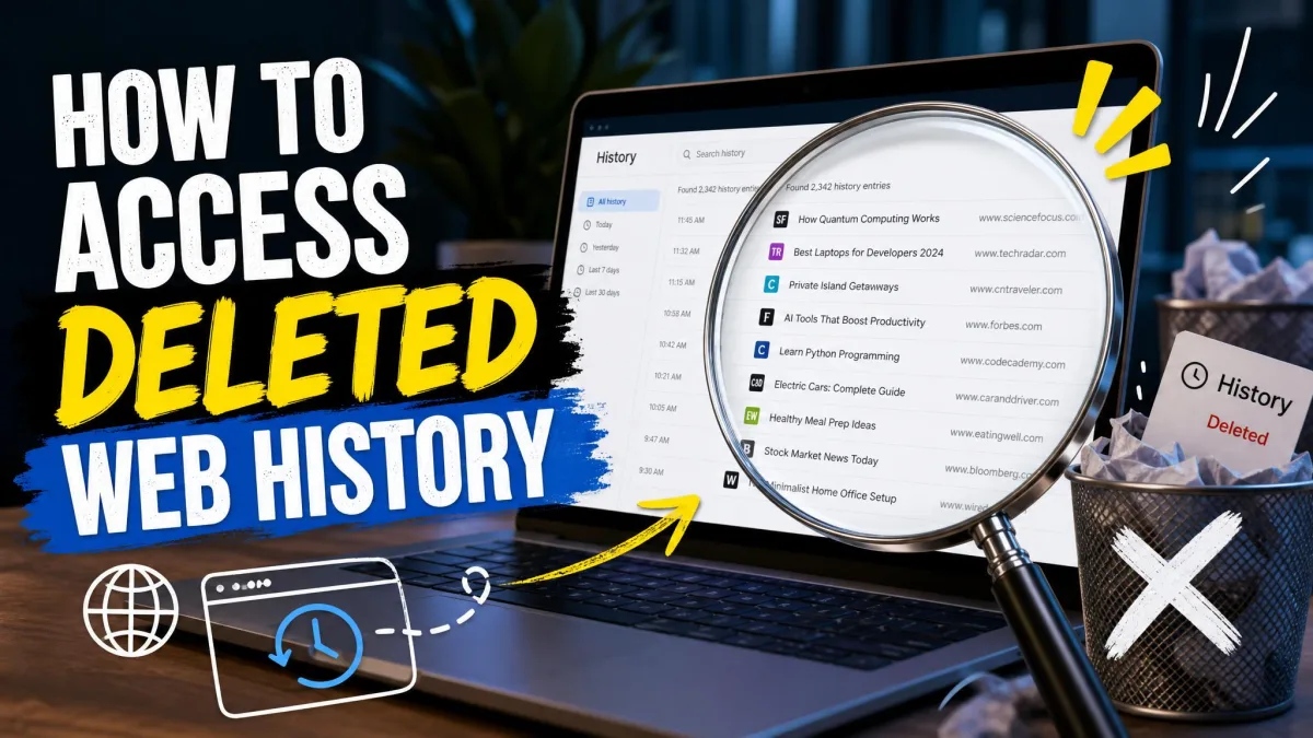 How To Access Deleted Web History