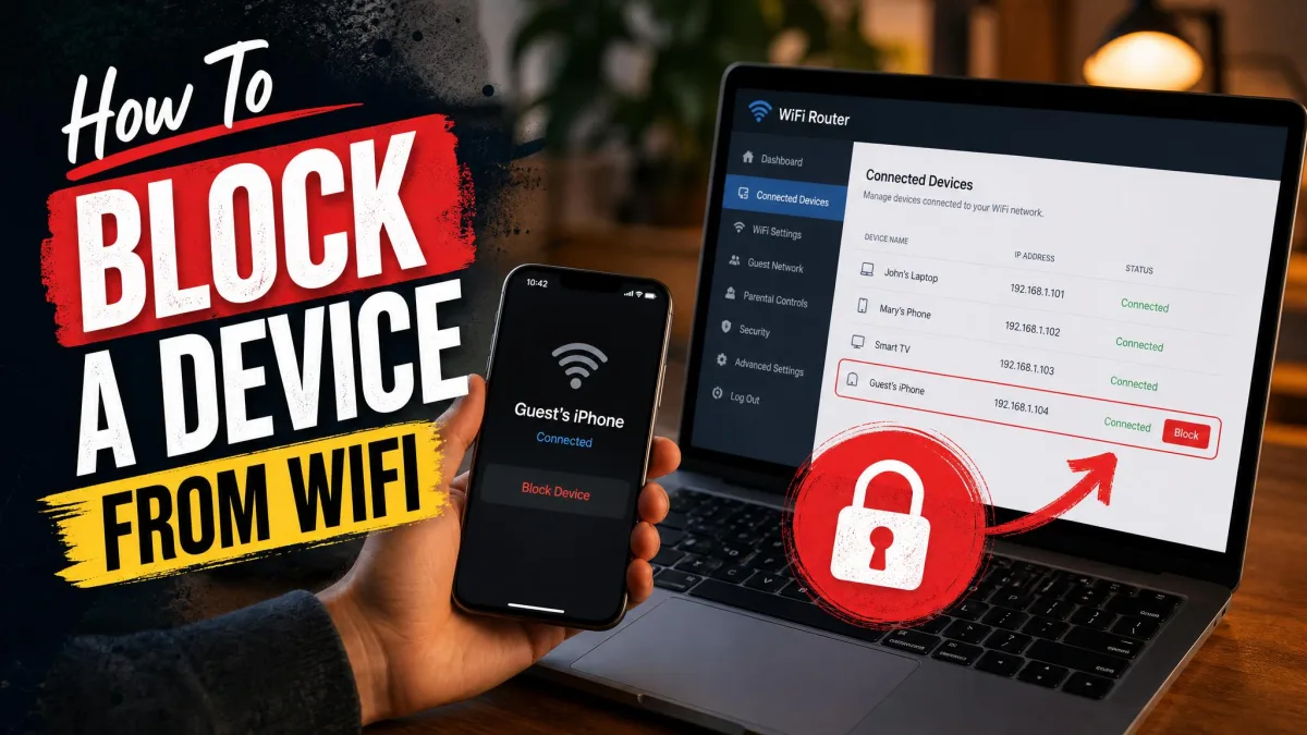 How To Block A Device From Your WiFi