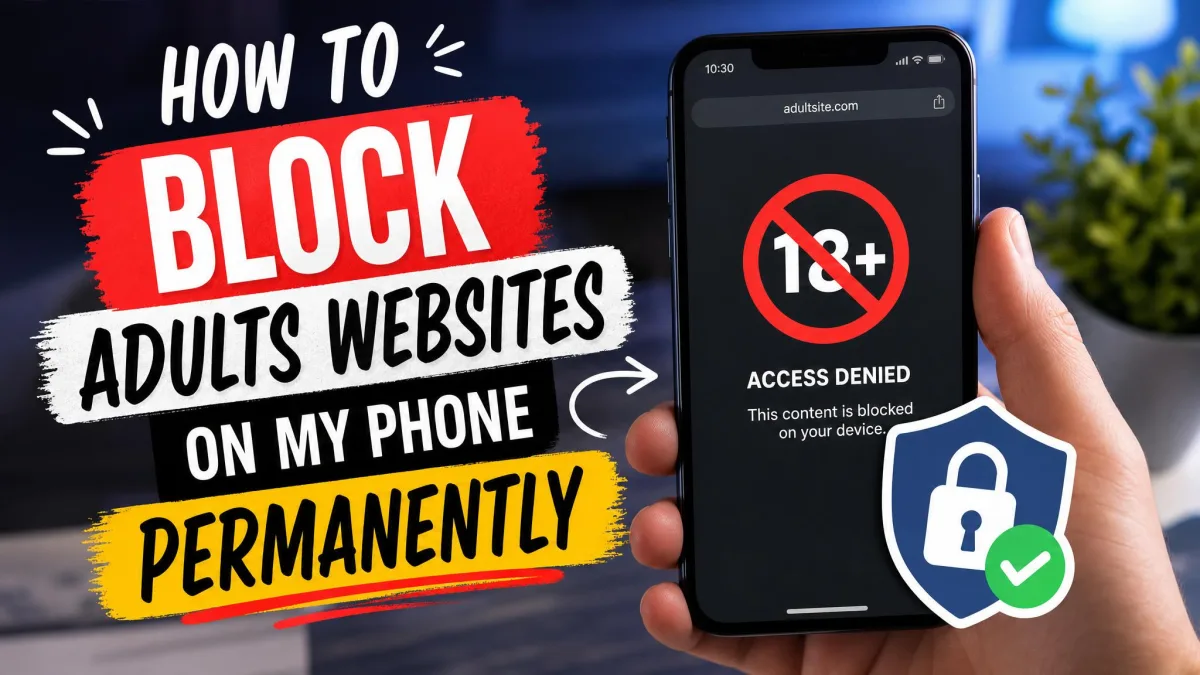 Block Adult Websites On Your Phone Permanently