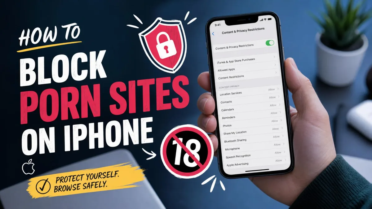 Block Adult Sites On iPhone
