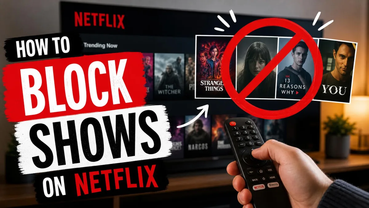 How to Block Shows on Netflix