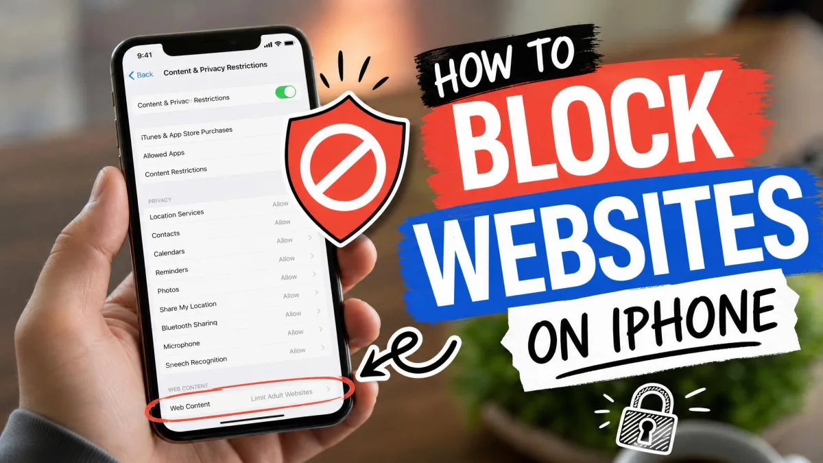 How To Block Websites On iPhone