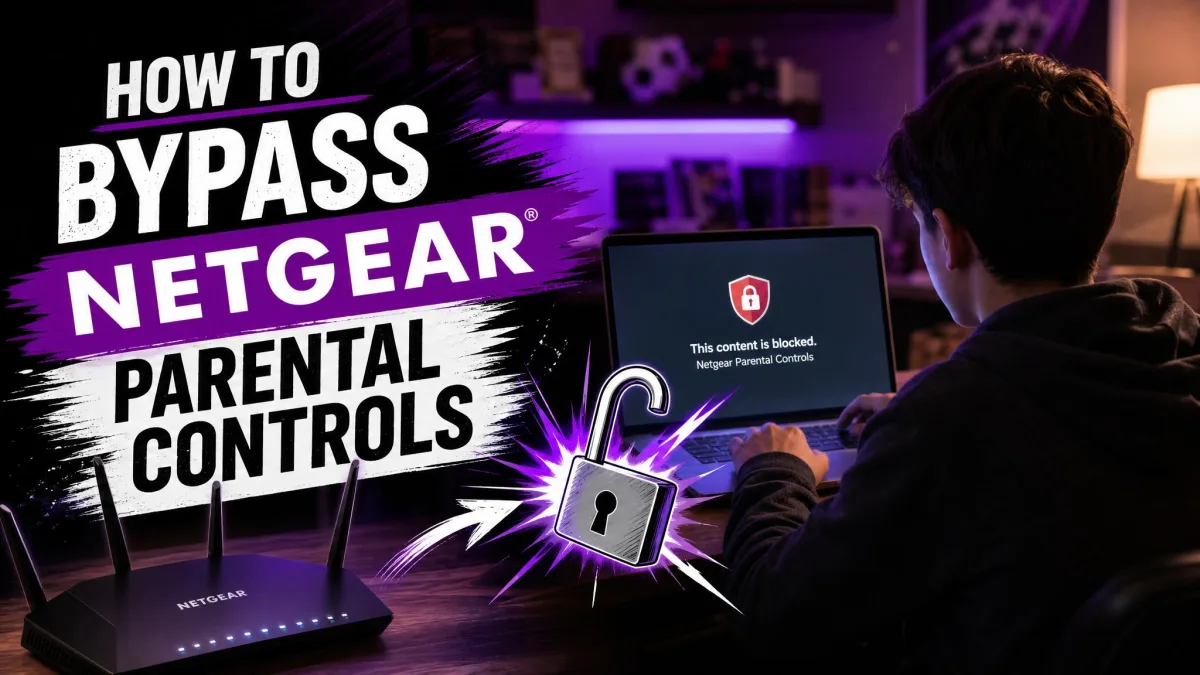 Bypass Netgear Parental Controls
