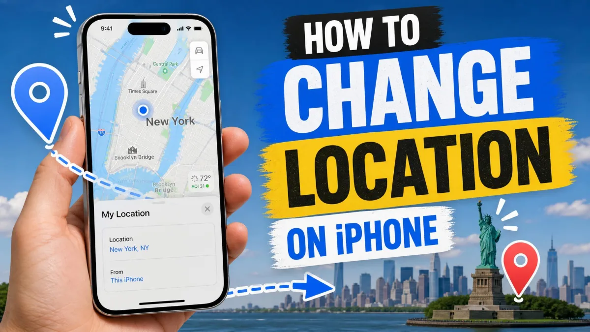 How To Change Your Location On iPhone