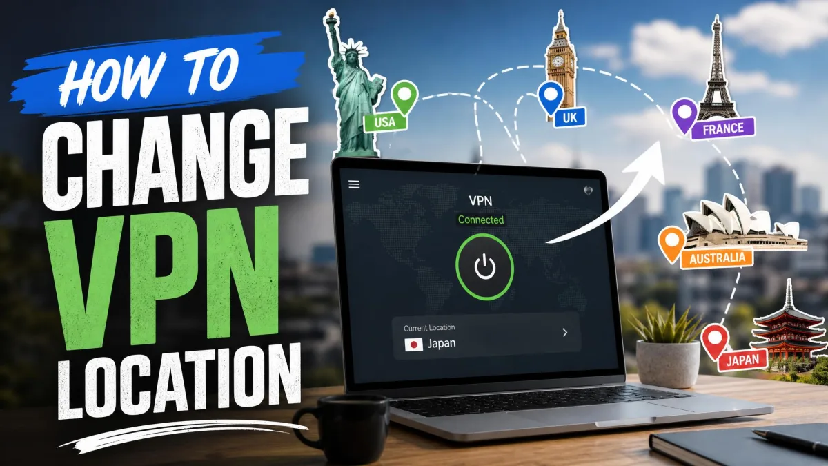How to Change Your VPN Location on Any Device