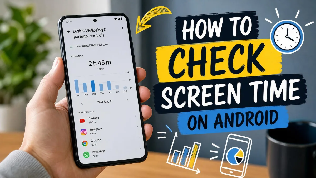 How To Check Screen Time On Android