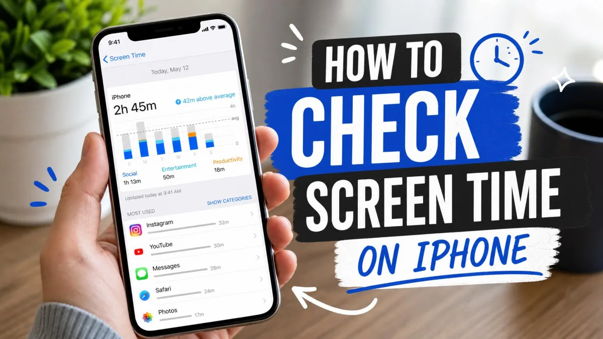 How To Check Screen Time On iPhone