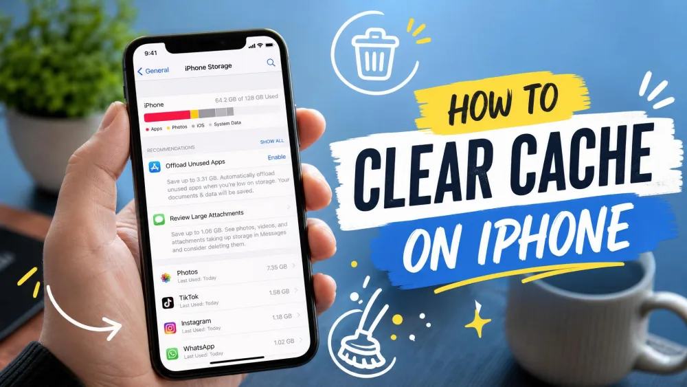 How To Clear Cache On iPhone: Safari, Apps, And System Data
