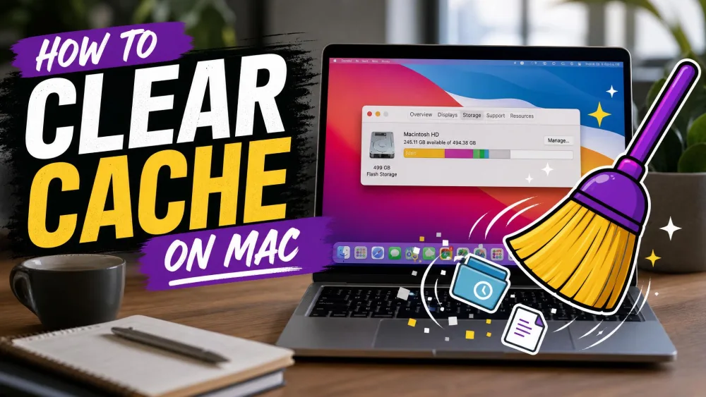 How To Clear Cache On Mac: Browser, System, And App Caches
