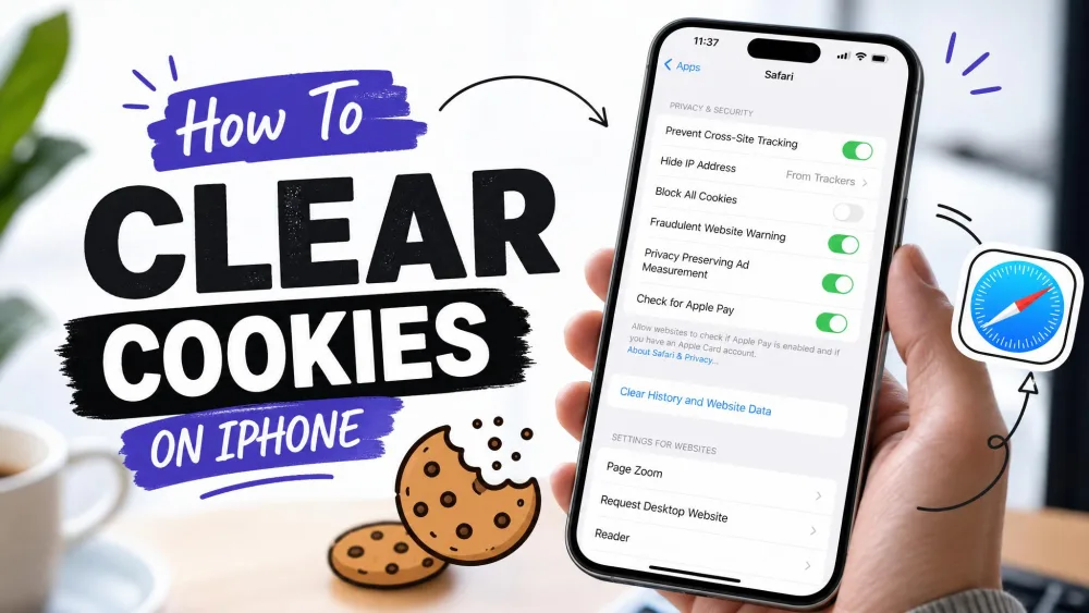 Clearing Cookies On iPhone